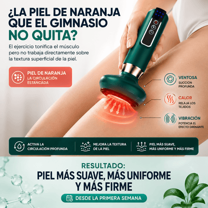 LisaPiel&Go™ - Masajeador Corporal con Ventosa + Colágeno de Regalo