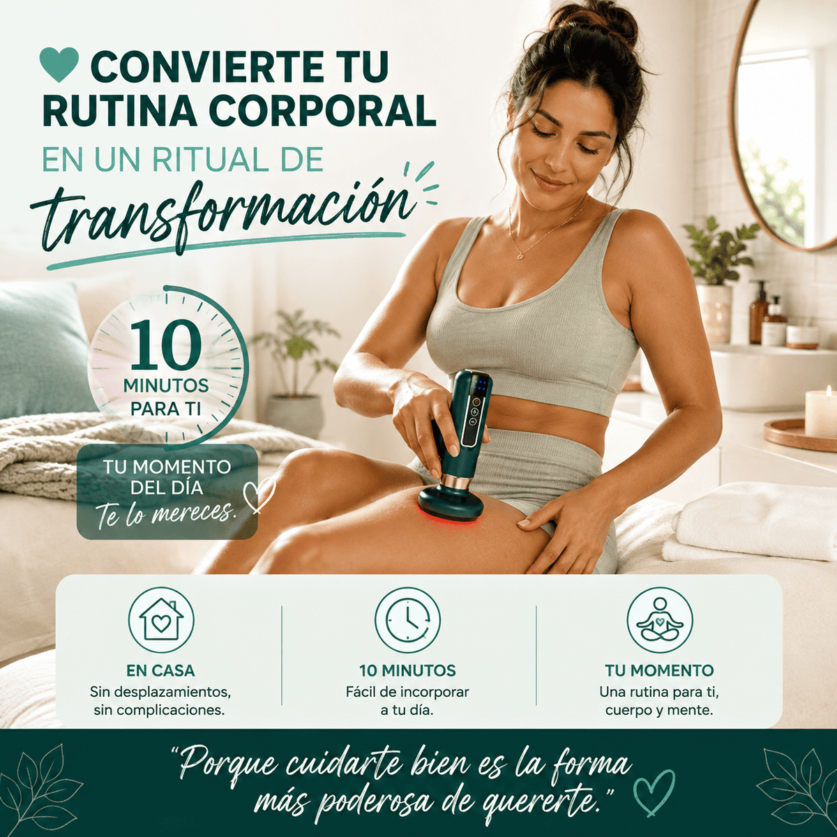 LisaPiel&Go™ - Masajeador Corporal con Ventosa + Colágeno de Regalo